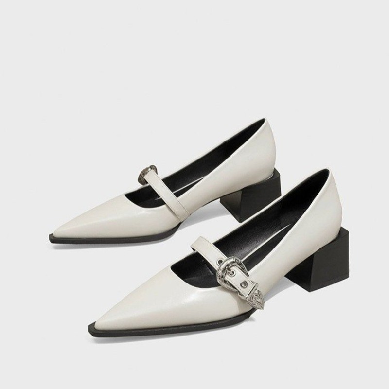 Vintage Fashion Women Dresses - Scarpe Mary Jane da Donna Vintage
