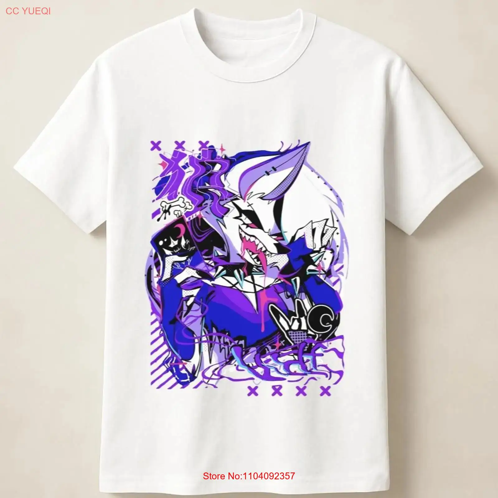 Vintage Fashion Illustration - T-shirt vintage lavata ed elasticizzata con