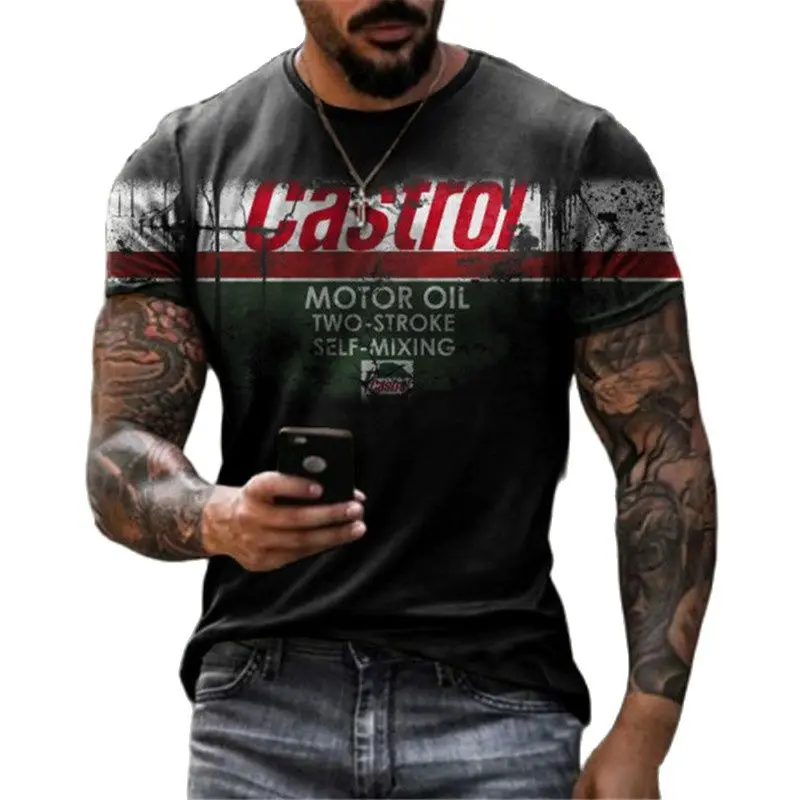 Vintage Fashion Illustration - T-shirt da uomo 2026 con stampa