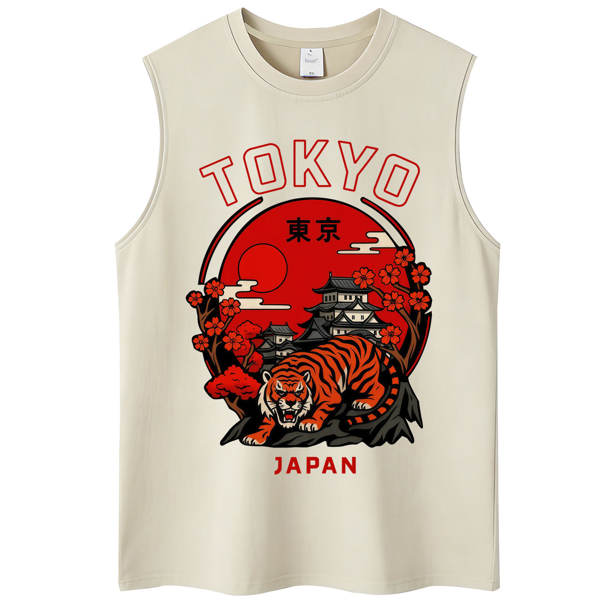 Vintage Fashion In Tokyo - Canotte in Stile Giapponese Tokyo Tiger