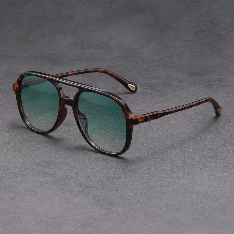 Vintage Fashion Luxury - Occhiali da Sole Quadrati a Doppia