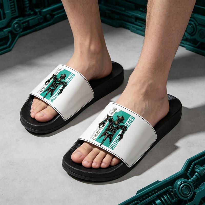 Vintage Fashion Theme - Pantofole da casa da donna e