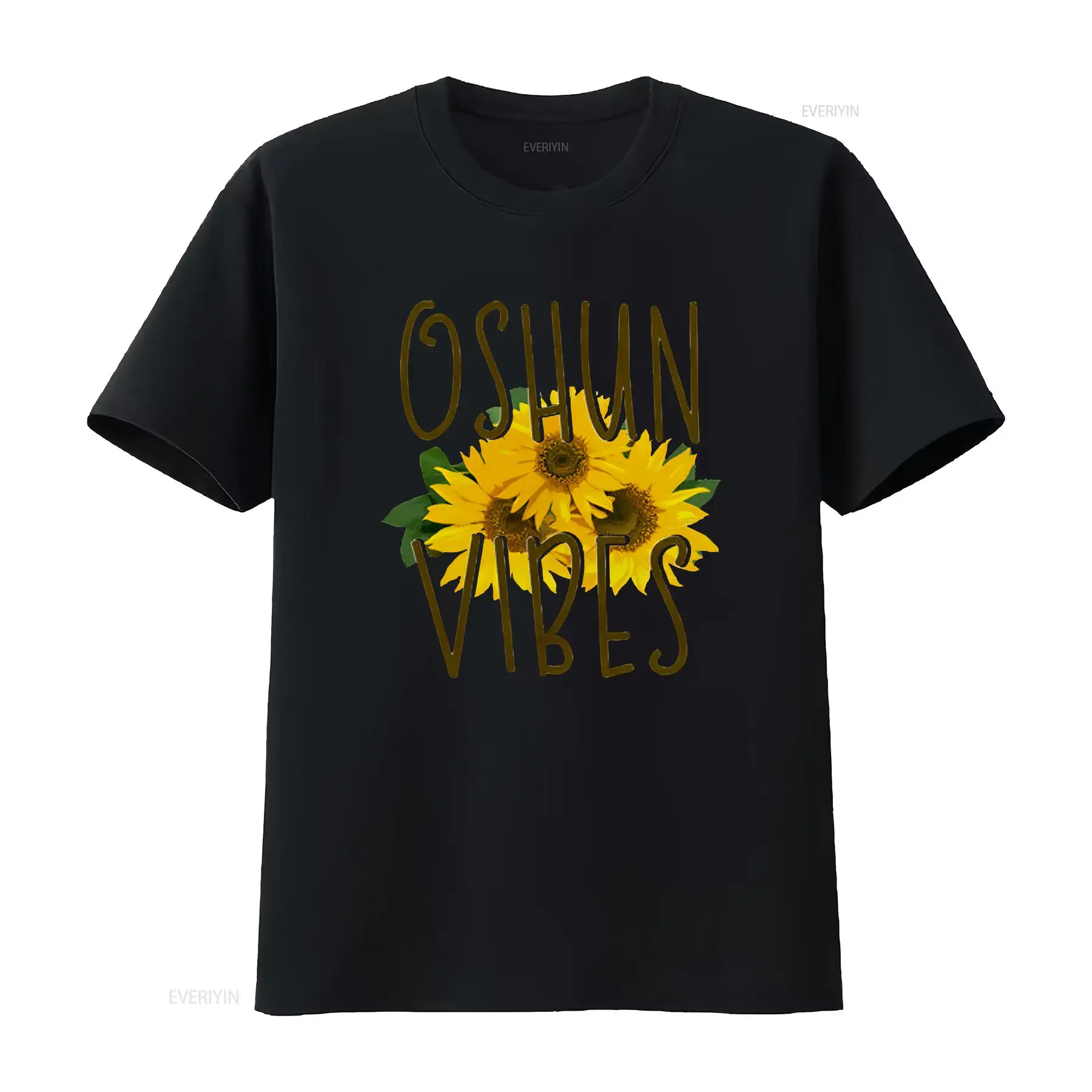 Vintage Yoruba Fashion - T-shirt Dea Orisha Oshun Ochun Ifa