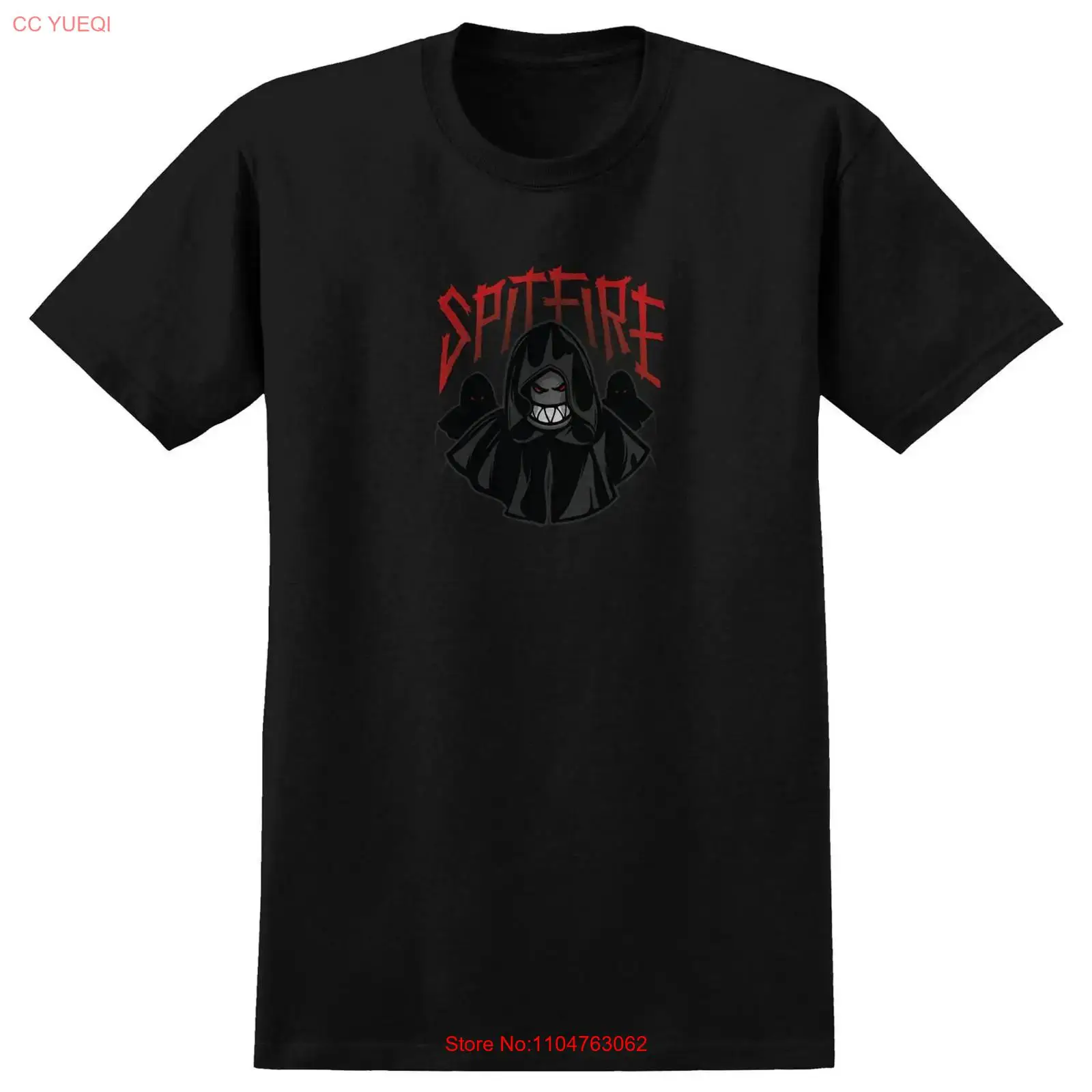 Vintage Fashion Wheel - T-shirt Spitfire Wheels Ritual Black vintage
