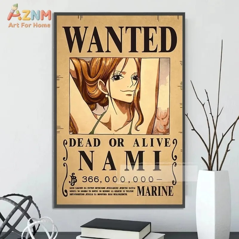 Stampa su Tela AZNM One Piece  - Vintage Fashion Wall Art recensione e prezzo