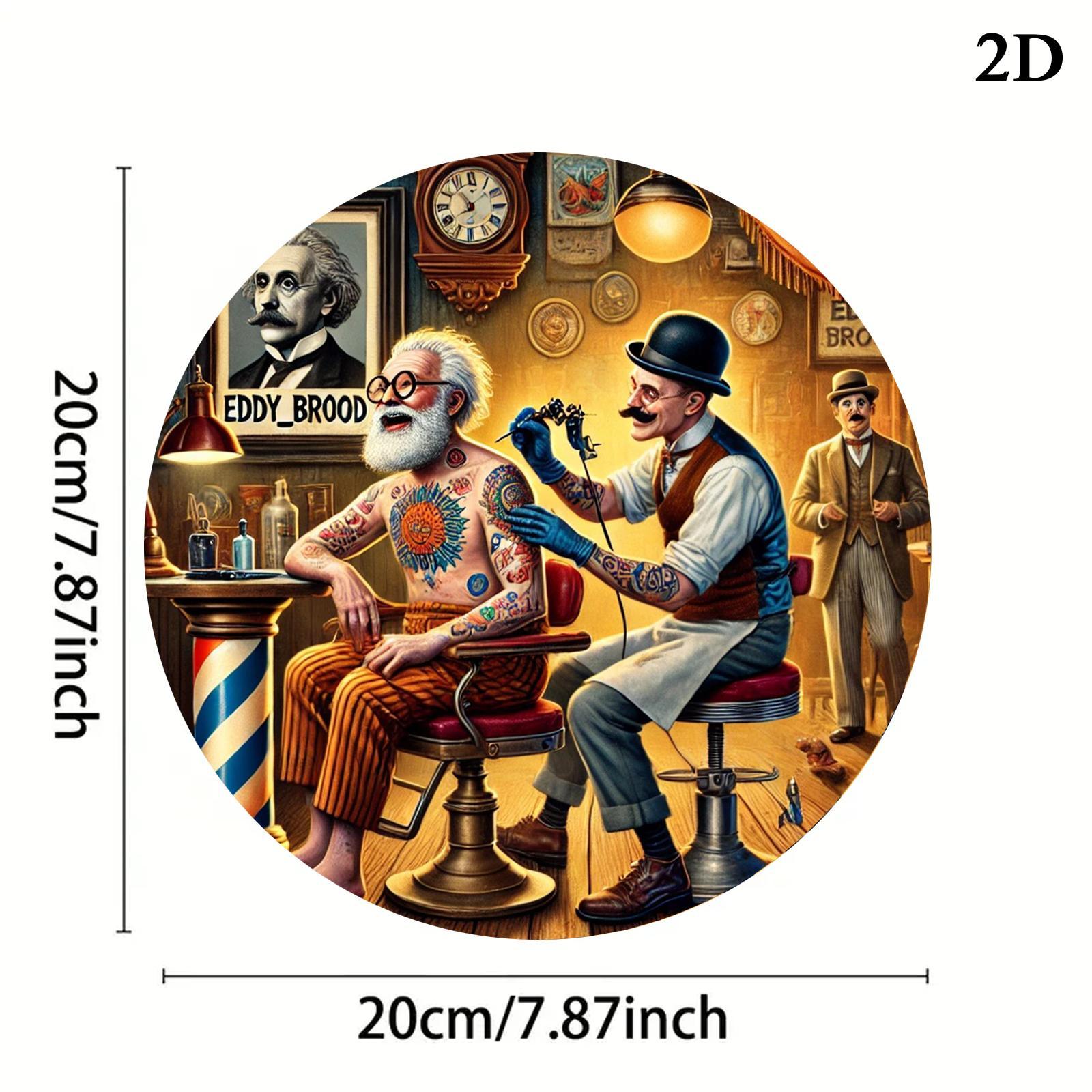 Targa in Metallo Rotonda Vinta - Vintage Fashion Illustration recensione e prezzo