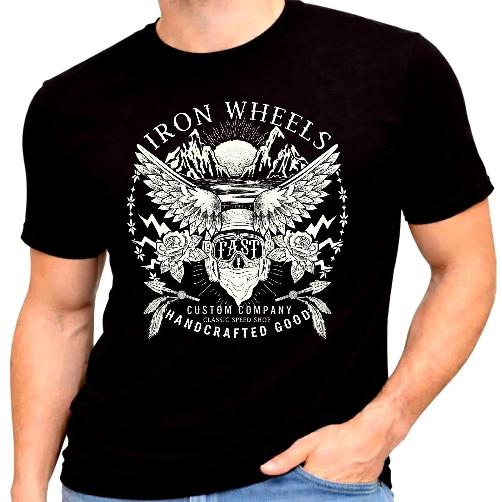 T-shirt vintage Iron Wheels Fa - Vintage Fashion Wheel recensione e prezzo
