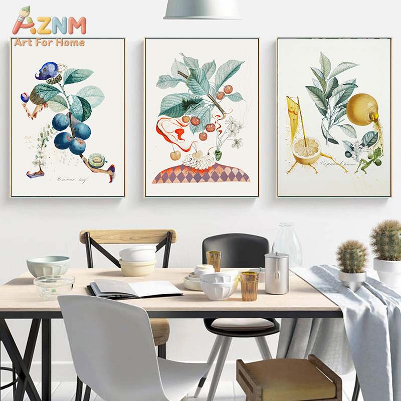 AZNM Quadro su tela con figure - Vintage Fashion Wall Art recensione e prezzo