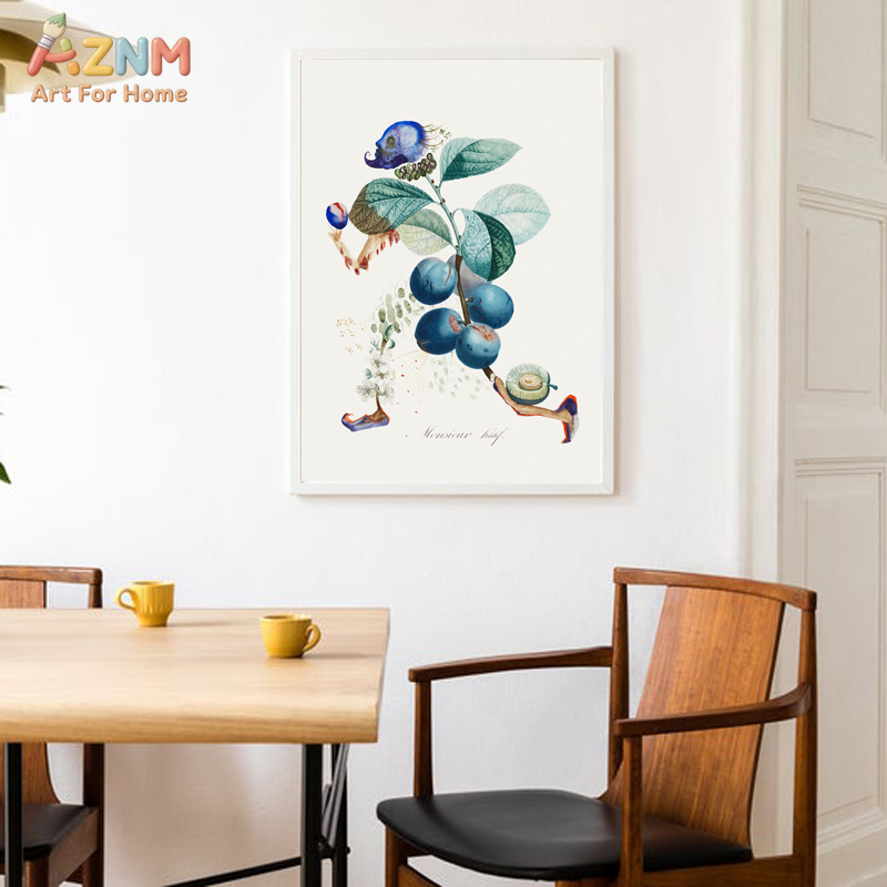 AZNM Quadro su tela con figure - Vintage Fashion Wall Art recensione e prezzo