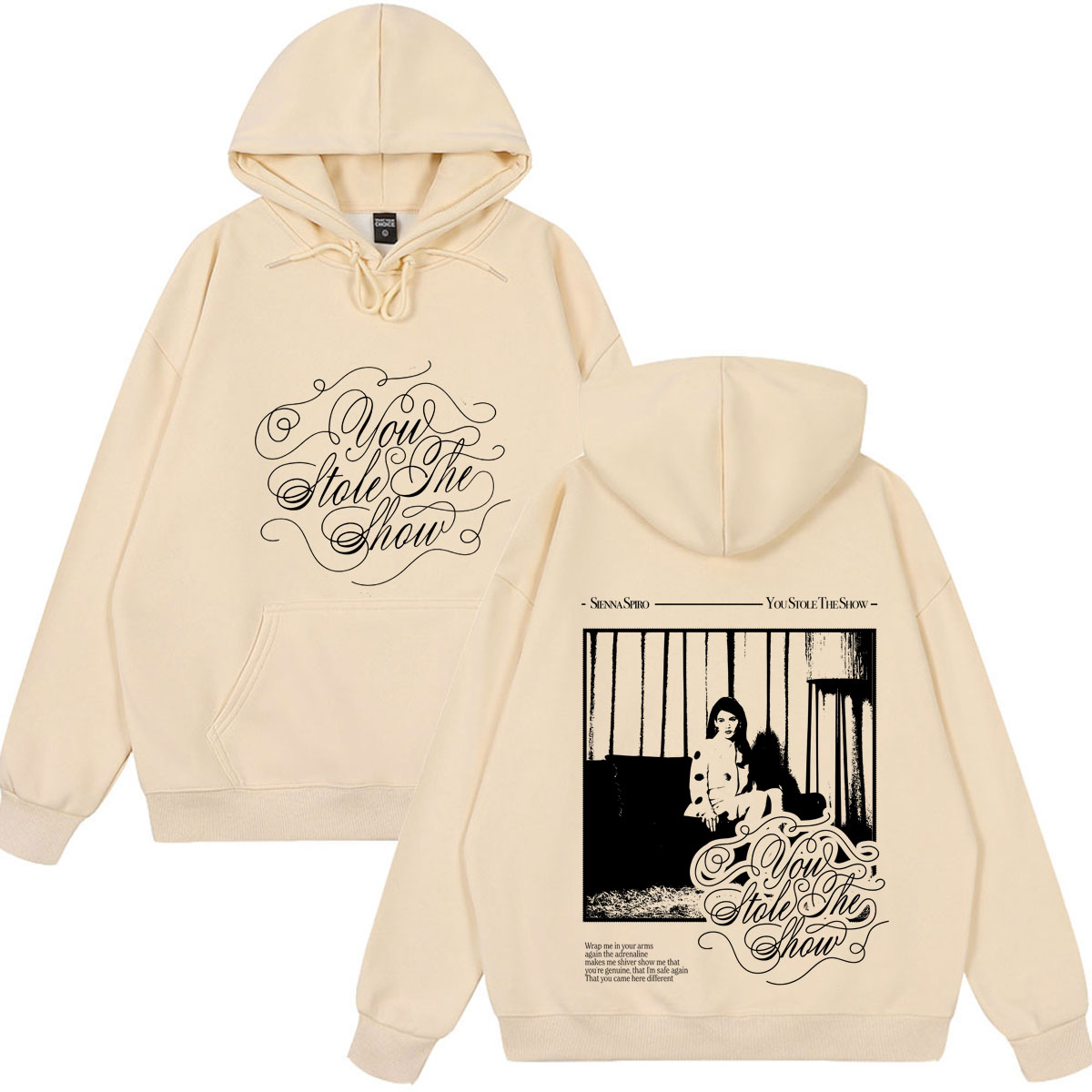 Felpa con Cappuccio Grafica Si - Vintage Fashion Houses recensione e prezzo