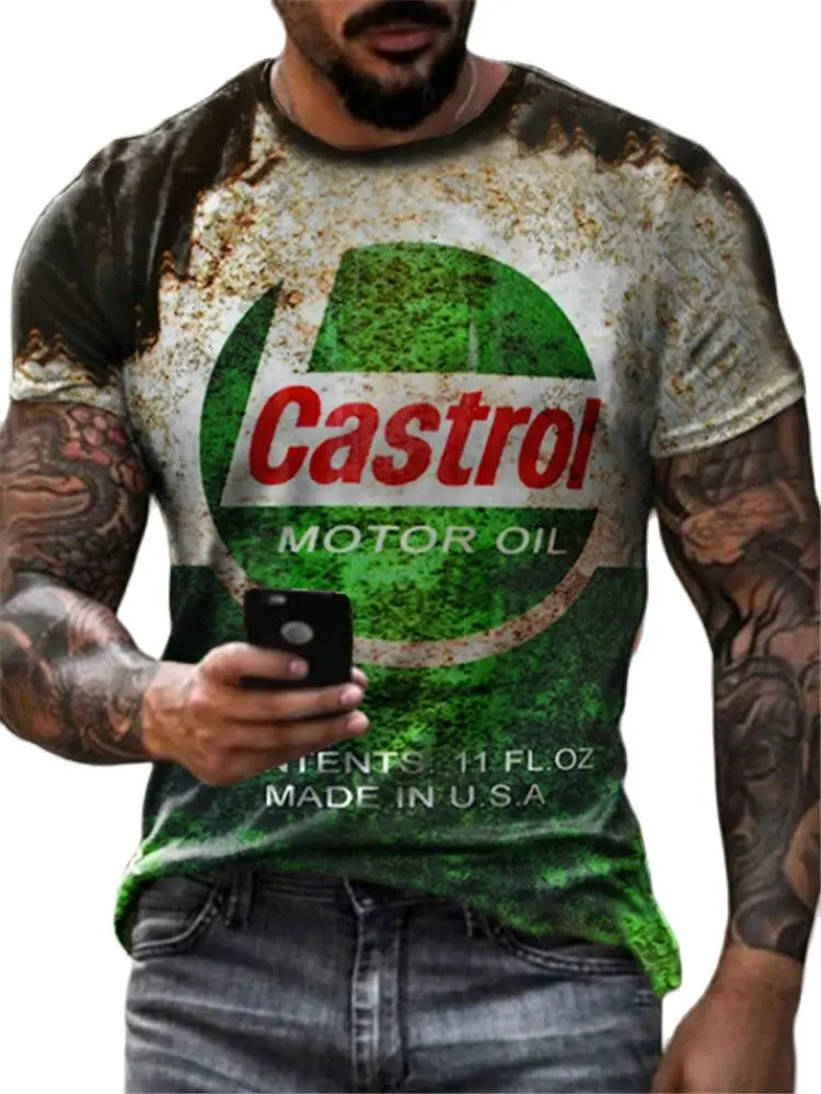 T-shirt da uomo 2026 con stamp - Vintage Fashion Illustration recensione e prezzo