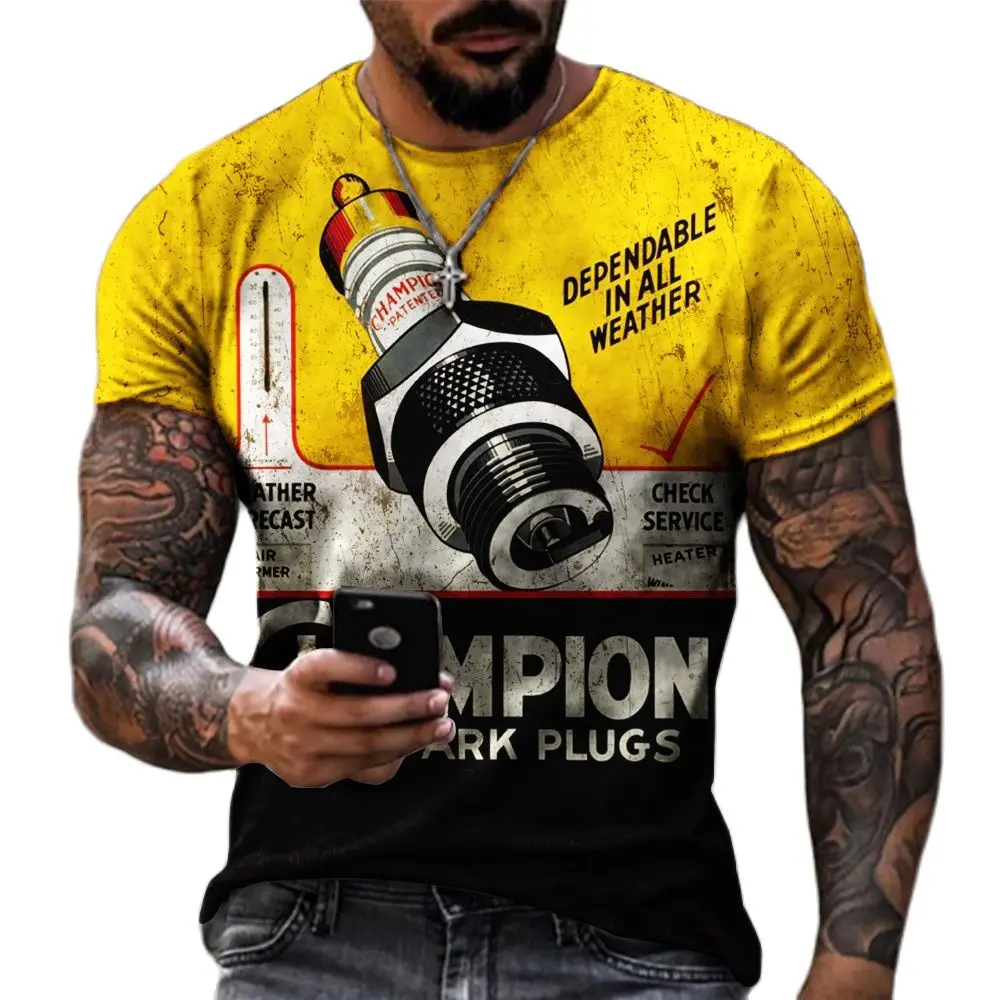 T-shirt da uomo 2026 con stamp - Vintage Fashion Illustration recensione e prezzo