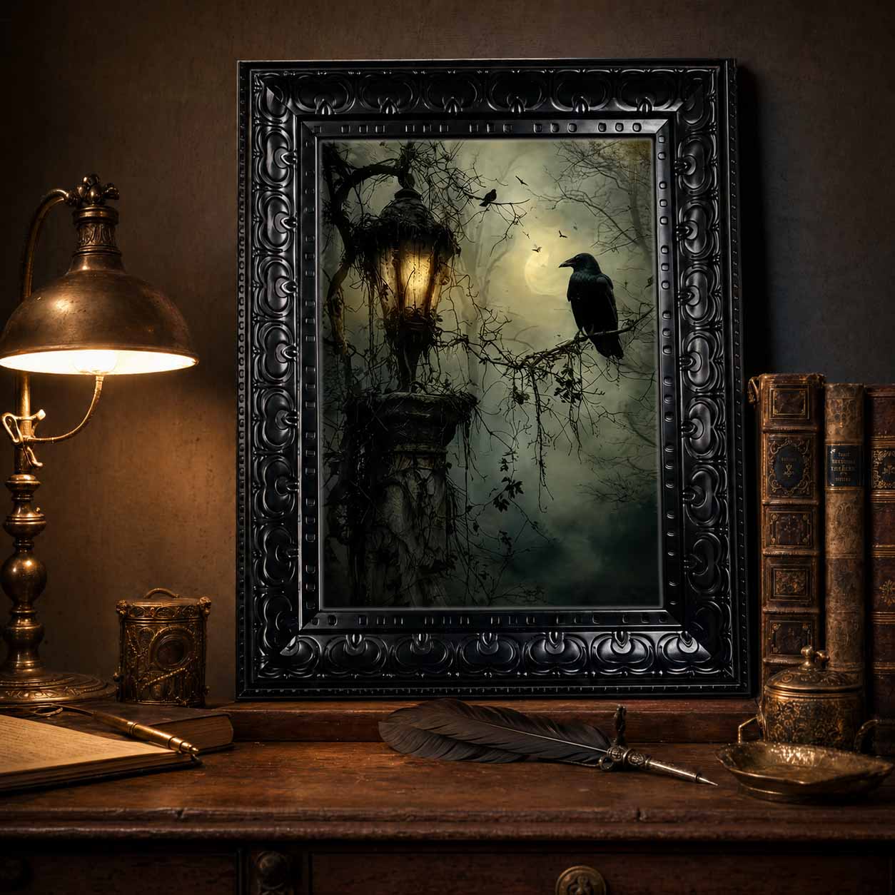 Arte da Parete per Halloween,  - Vintage Fashion Wall Art recensione e prezzo