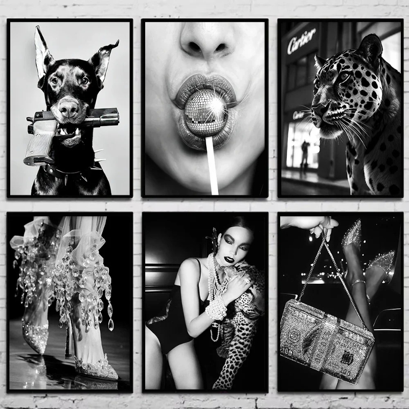 Poster Fotografico Vintage in  - Vintage Fashion Art recensione e prezzo