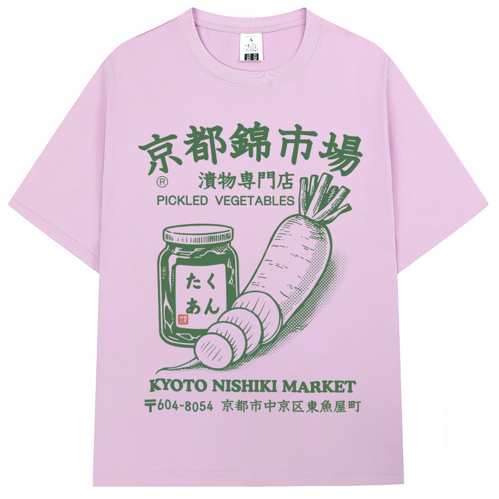 T-shirt con stampa del mercato - Vintage Fashion Kyoto recensione e prezzo