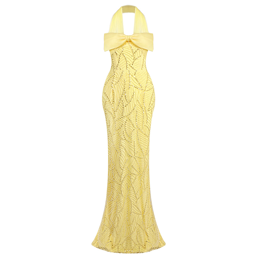 Abito da ballo vintage giallo  - Vintage Fashion Exhibition recensione e prezzo