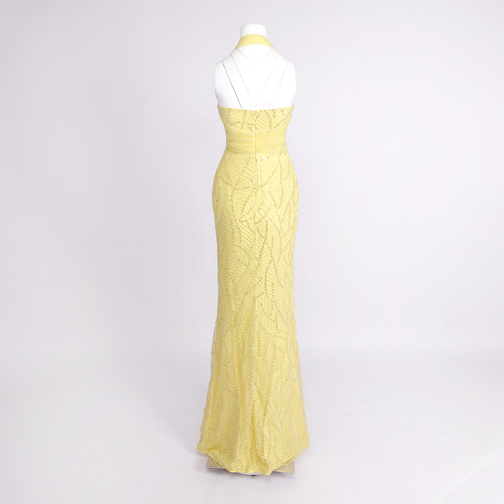 Abito da ballo vintage giallo  - Vintage Fashion Exhibition recensione e prezzo
