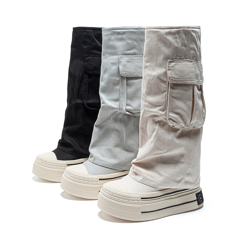 12 cm Denim Cnvas 2025 Autunno - Vintage Fashion Boots recensione e prezzo