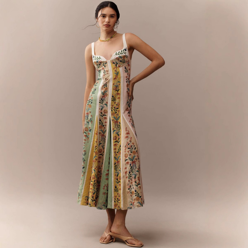 Abito lungo elegante da donna  - Vintage Fashion Women Dresses recensione e prezzo