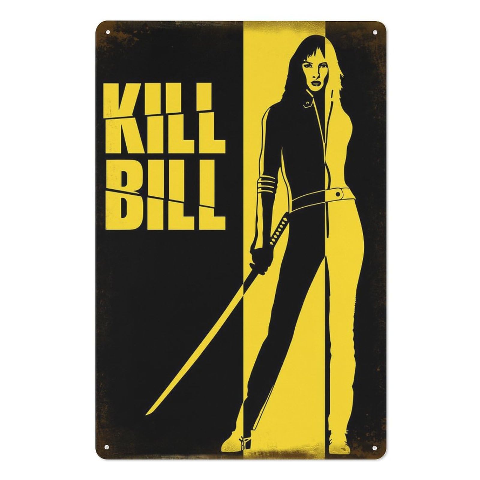 Kill Bill Film Targa in metall - Vintage Fashion Wall Art recensione e prezzo