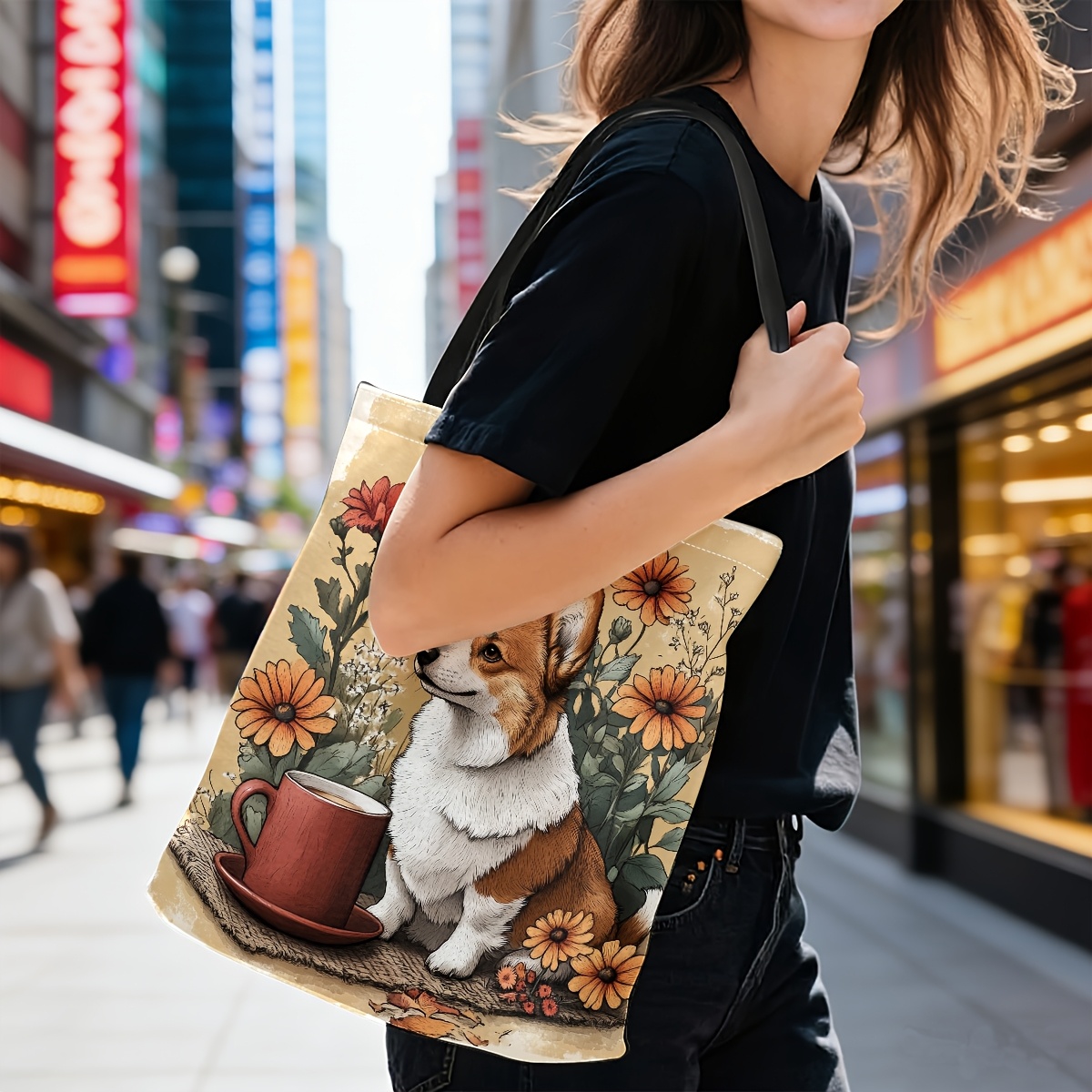 Borsa Tote, Illustrazione Vint - Vintage Fashion Illustration recensione e prezzo