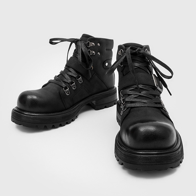 Stivali in pelle da uomo di ma - Vintage Fashion Boots recensione e prezzo
