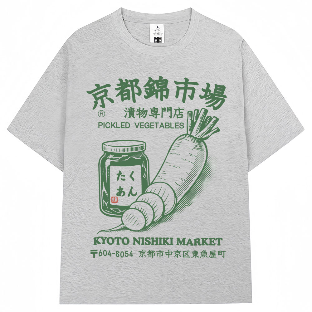 T-shirt con stampa del mercato - Vintage Fashion Kyoto recensione e prezzo