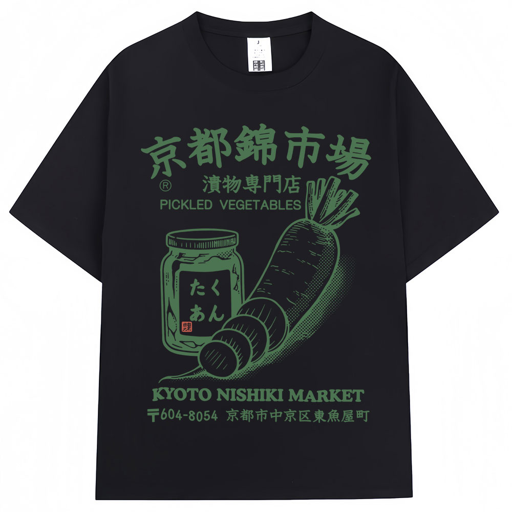 T-shirt con stampa del mercato - Vintage Fashion Kyoto recensione e prezzo