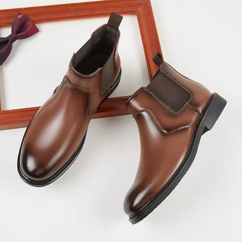 Stivali Oxford in pelle da uom - Vintage Fashion Luxury recensione e prezzo