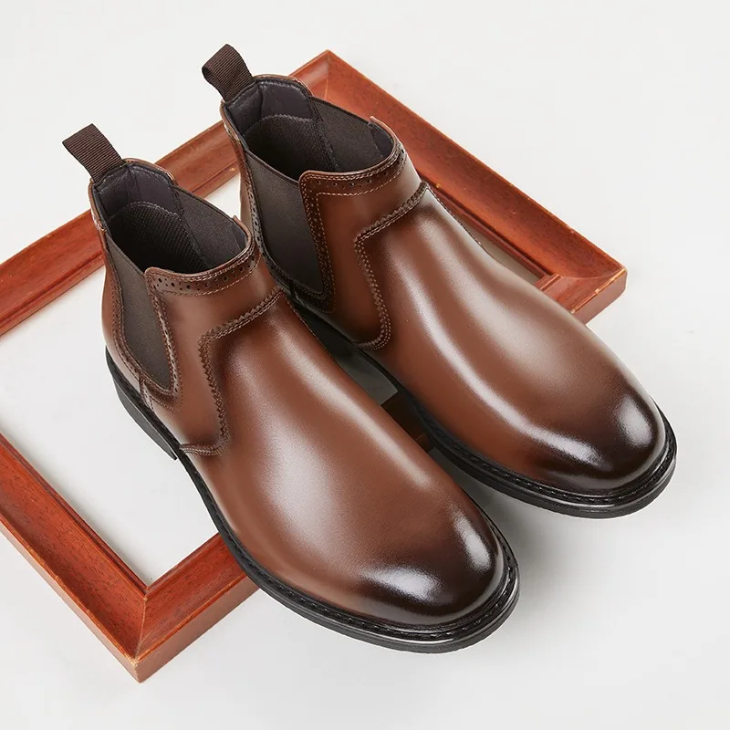 Stivali Oxford in pelle da uom - Vintage Fashion Luxury recensione e prezzo
