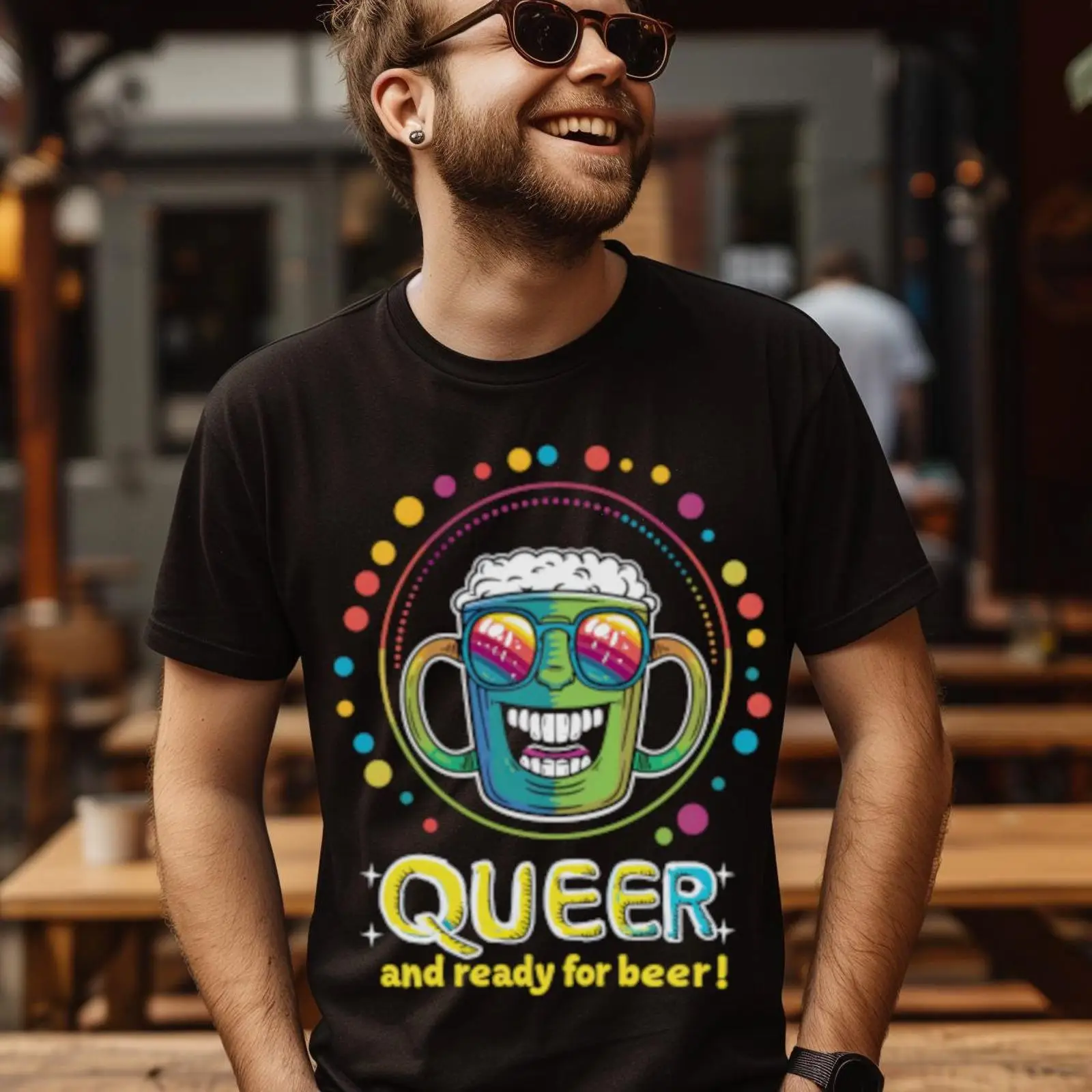 Queer And Ready For Beer Funny - Vintage Queer Fashion recensione e prezzo