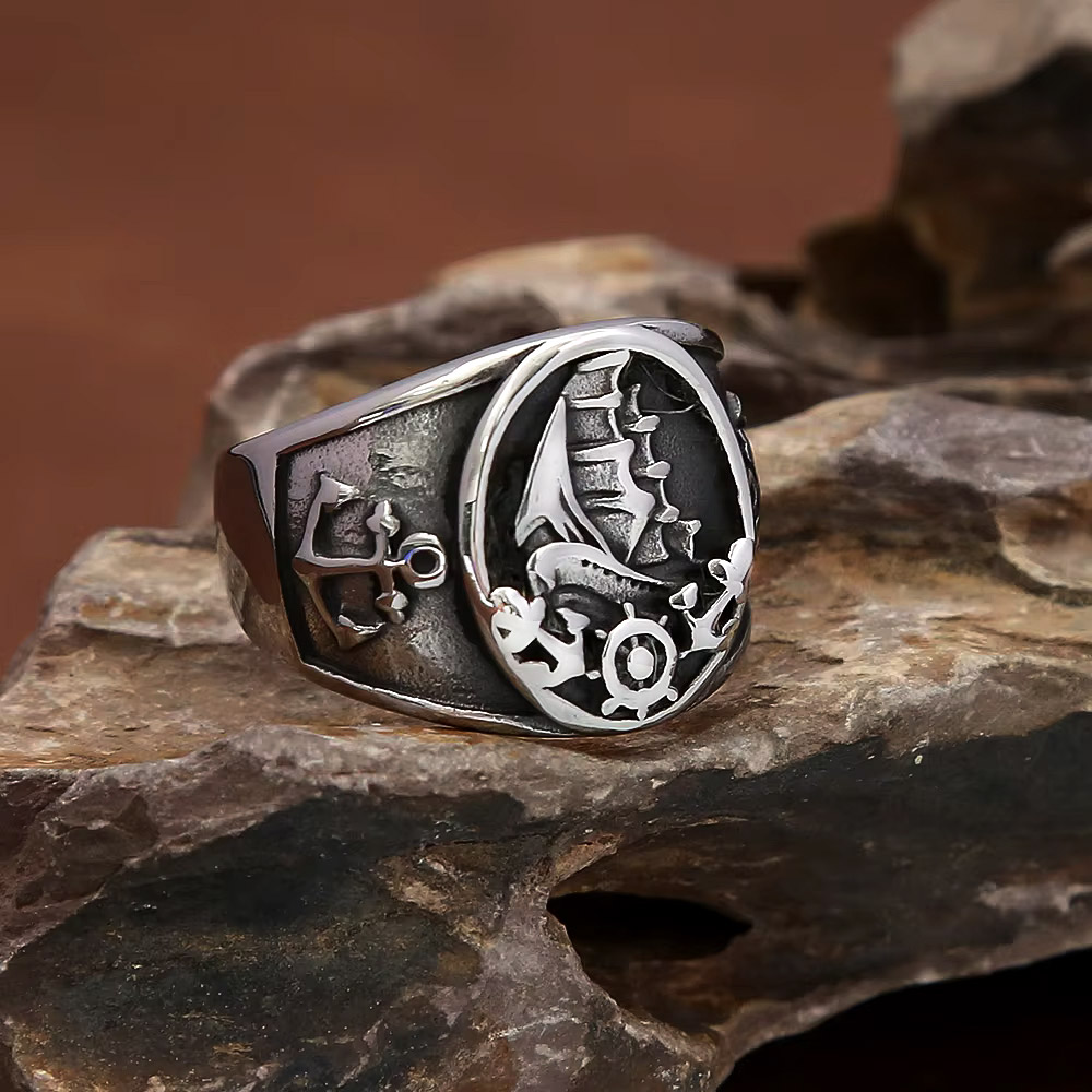Anello Sigillo Vintage Nautico - Vintage Fashion Wheel recensione e prezzo