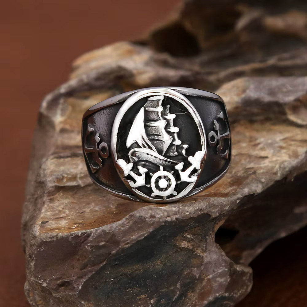 Anello Sigillo Vintage Nautico - Vintage Fashion Wheel recensione e prezzo