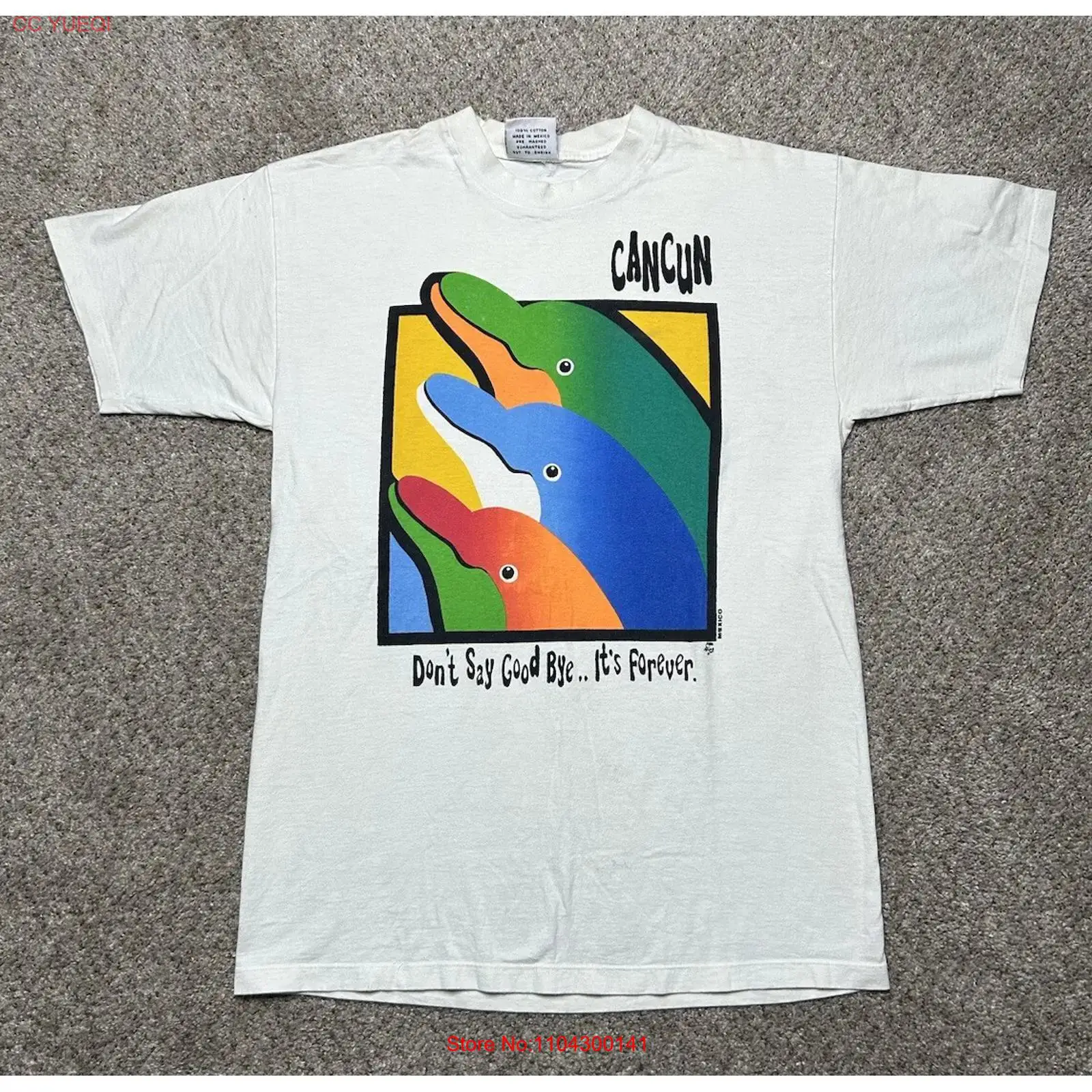 T-shirt vintage Cancun Mexico  - Vintage Fashion Art recensione e prezzo