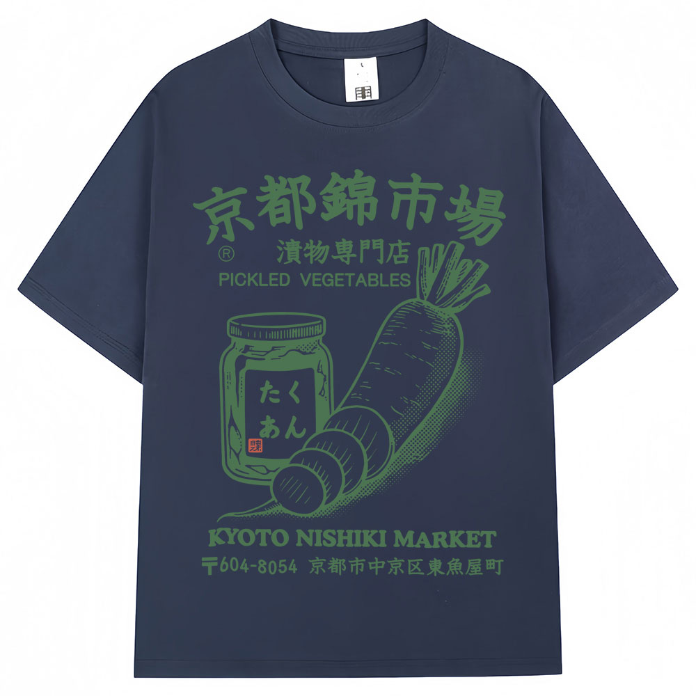 T-shirt con stampa del mercato - Vintage Fashion Kyoto recensione e prezzo