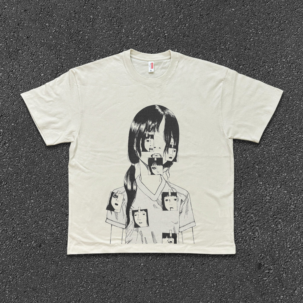 2026 Nuova T-shirt in Cotone c - Vintage Fashion Illustration recensione e prezzo